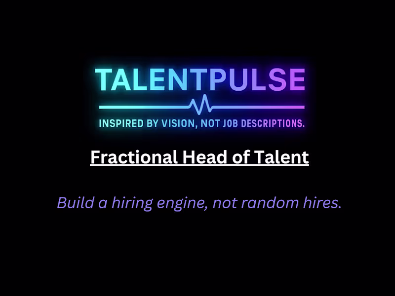 Cover image for Fractional Head of Talent