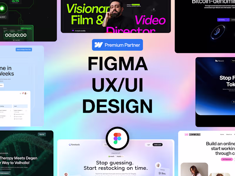 Cover image for Figma UI/UX Design