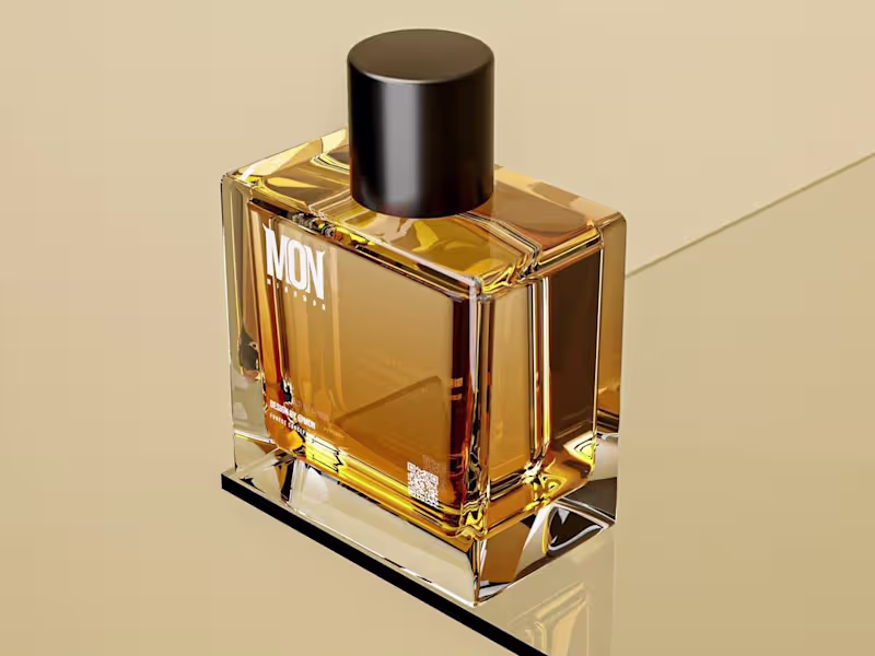 Cover image for 3D Modelling - Perfume/Beauby Product Display