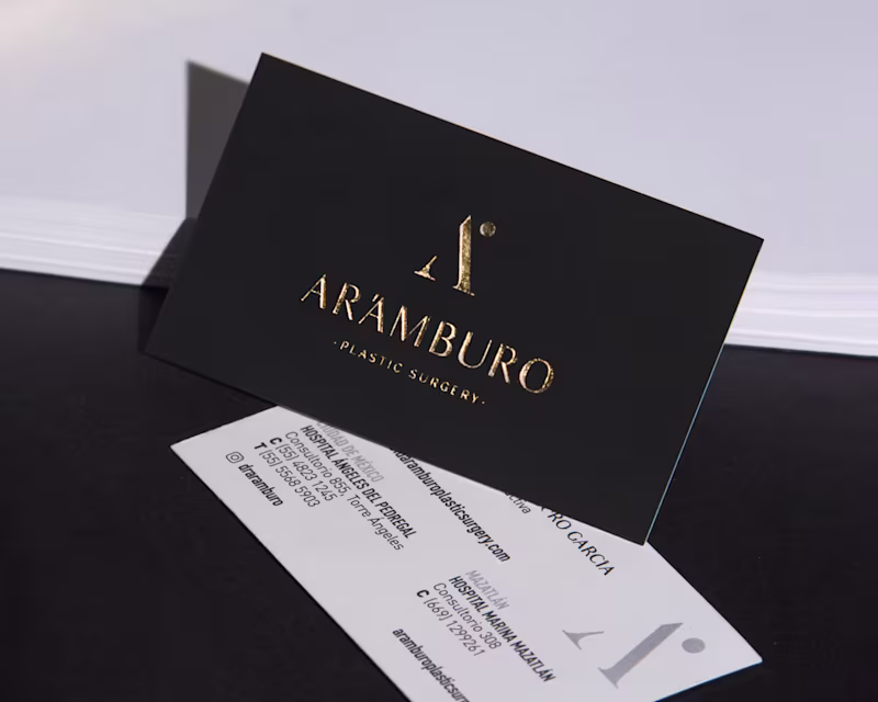Cover image for Arámburo Plastic Surgery | Brand Identity