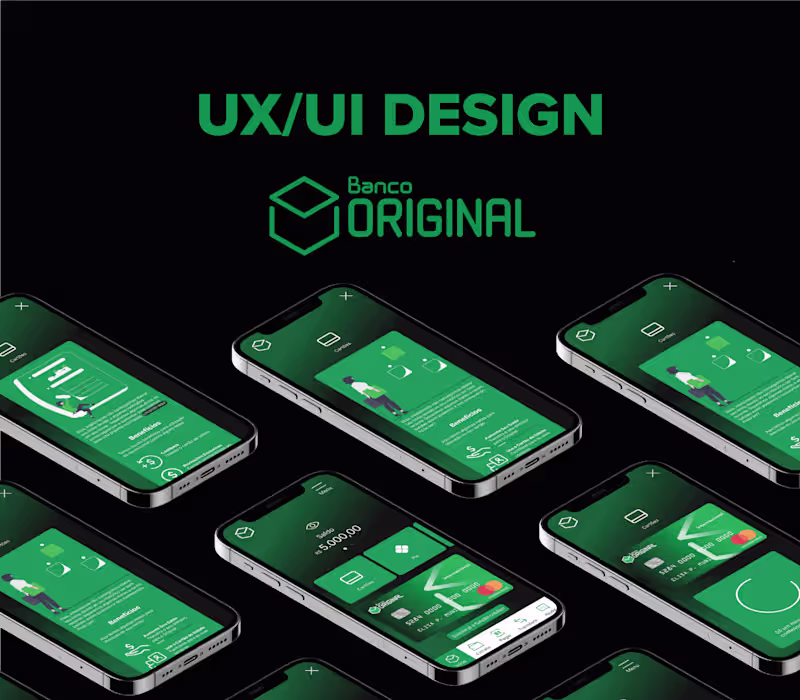 Cover image for UX | UI Design Banco Original 