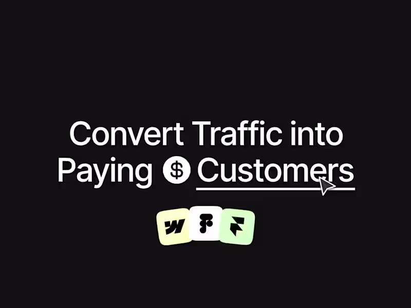 Cover image for Custom High-Converting Landing Pages + Revamp
