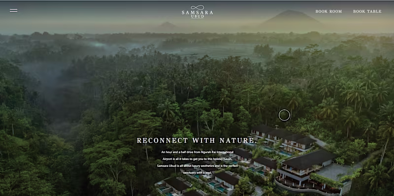Cover image for Luxury Resort Website