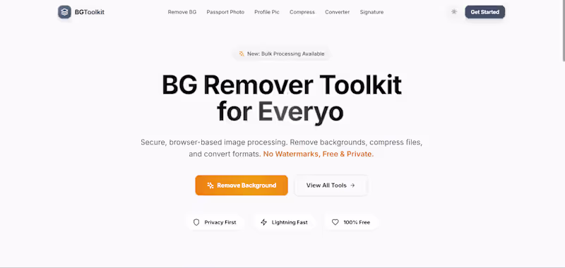 Cover image for Background Remover Toolkit