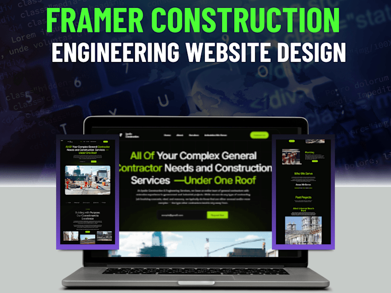Cover image for Framer Web Design company website