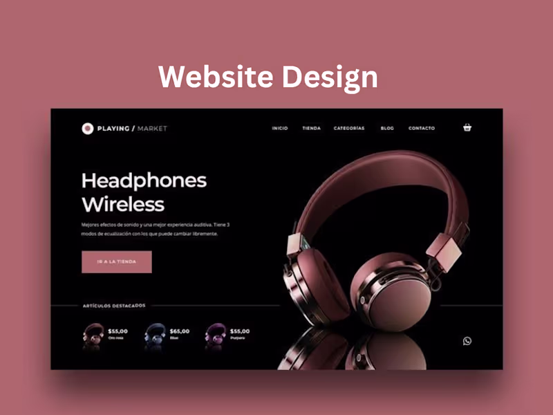 Cover image for Website Design