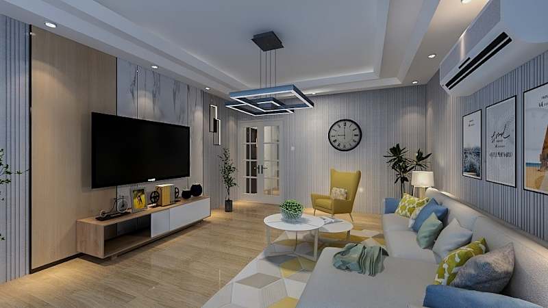 Cover image for Modern Living Room :: Behance