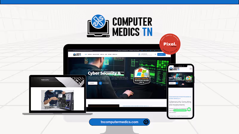 Cover image for TN Computer Medics - Wordpress Web Design :: Behance