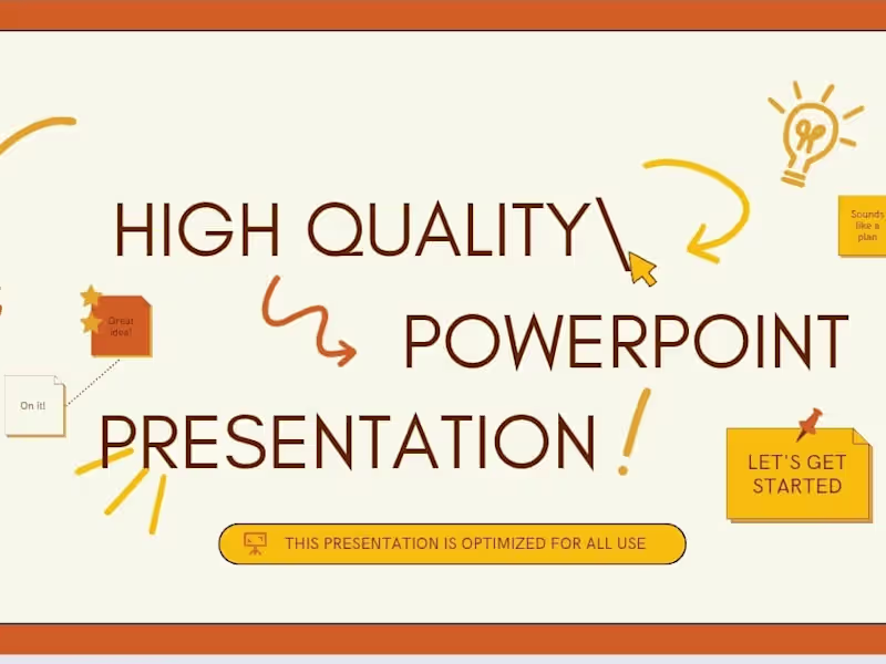 Cover image for I make appealing and engaging presentation slides.