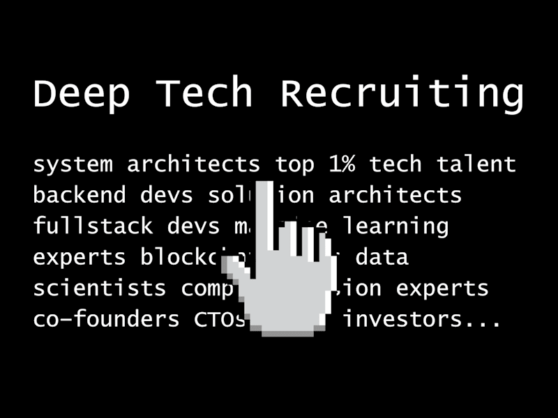 Cover image for Co-led deep tech recruiting agency
