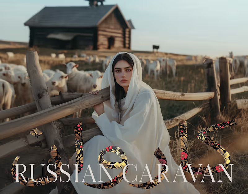 Cover image for RUSSIAN CARAVAN | TRAVEL AGENCY | BRAND IDENTITY
