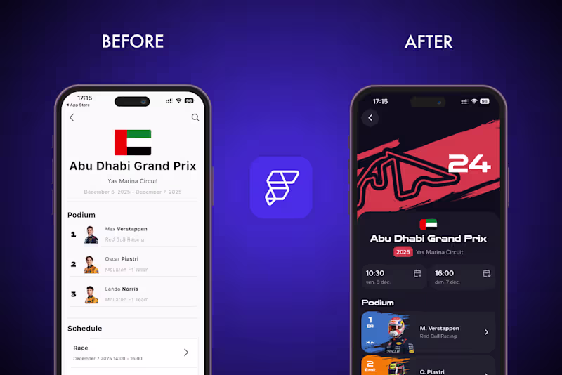 Cover image for FlutterFlow App Design – UI/UX Redesign