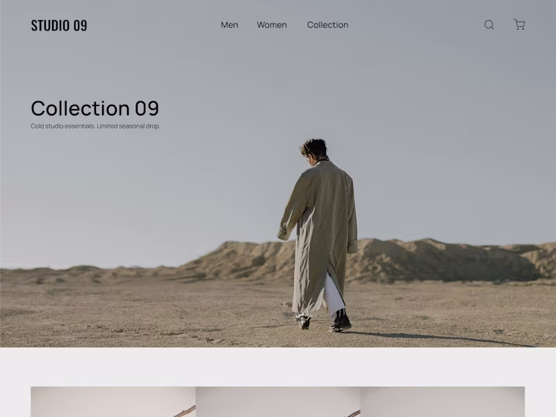 Cover image for Fashion E-commerce Website Design
This project
