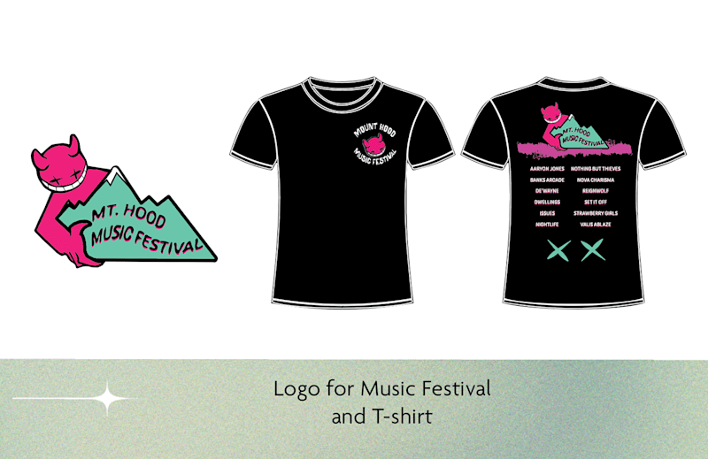 Cover image for Logo and T-shirt Design for a Music Festival