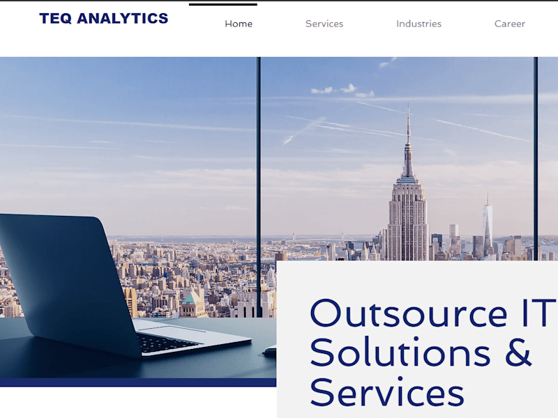 Cover image for IT Services Website
