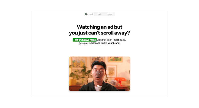 Cover image for No Growth Brand Refresh & Website Redesign