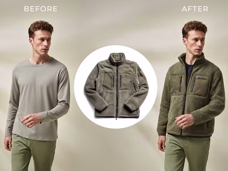 Cover image for Realistic AI model images wearing your clothing designs