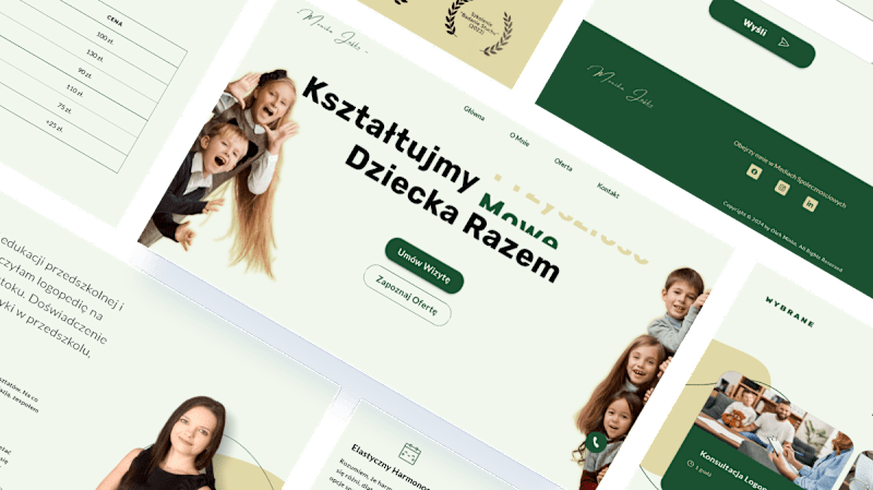 Cover image for Website for Child Speech Therapist