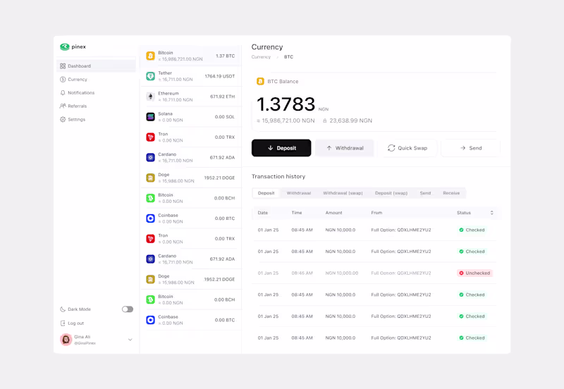 Cover image for Designing a Multi-Currency Crypto Exchange for Pinex