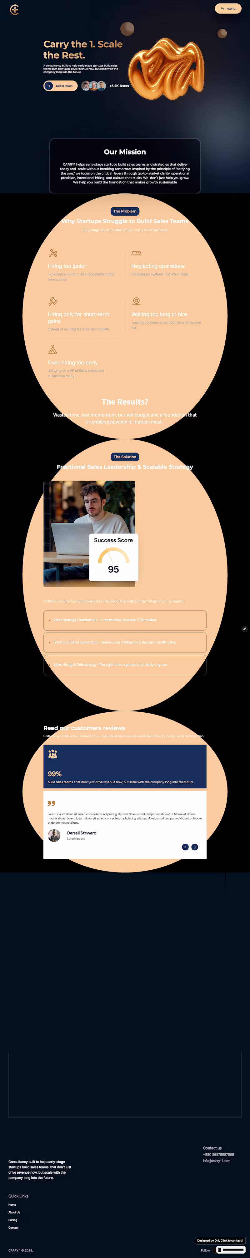 Cover image for GrowthHire — A Startup Hiring Platform Website
