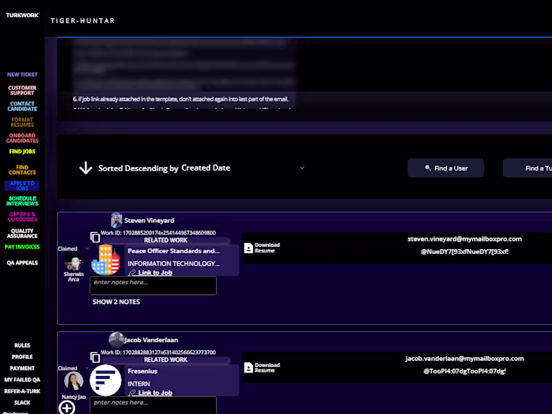 Cover image for  Mechanical Turk work