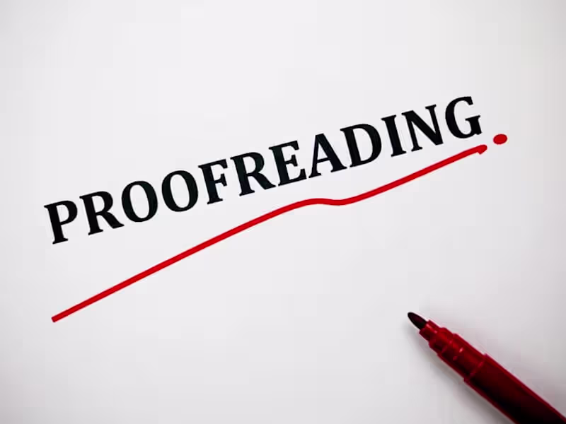 Cover image for Proofreading your documents for accuracy