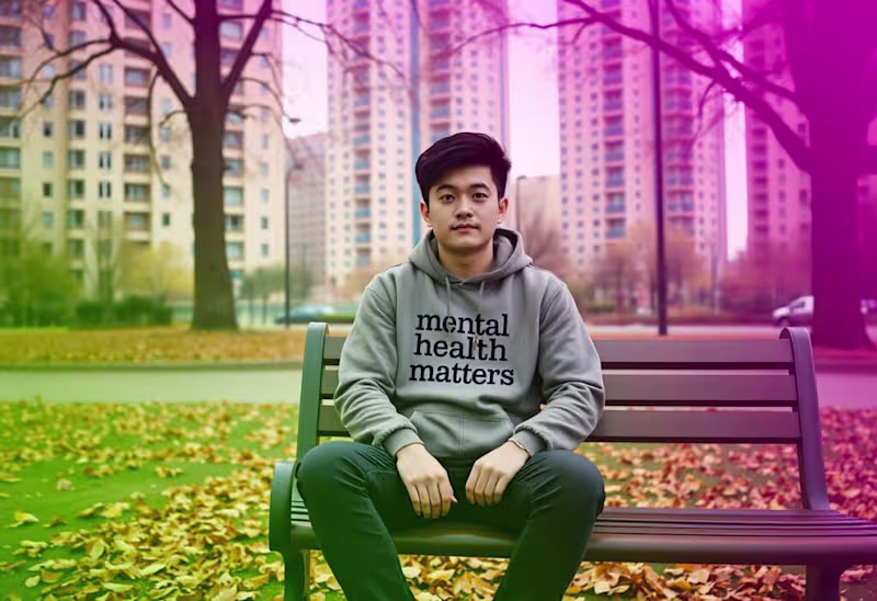 Cover image for The Mental Health Matters Hoodie:”Mental Health Awareness in Fa…