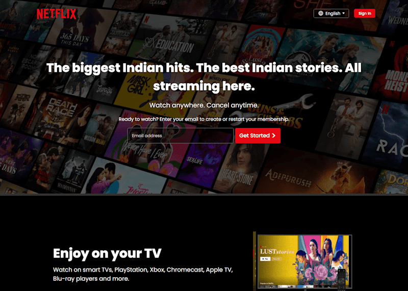 Cover image for Netflix UI Clone