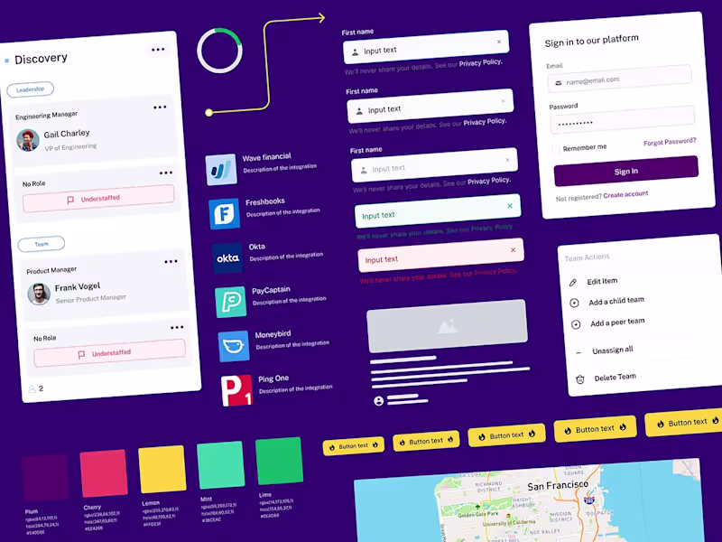 Cover image for Design System and Pattern Library