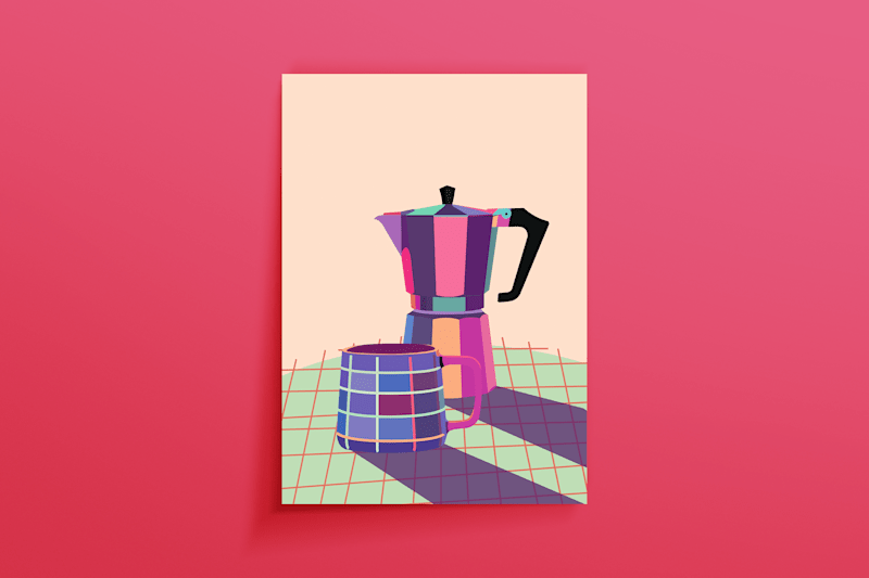 Cover image for Moka Pot Illustration