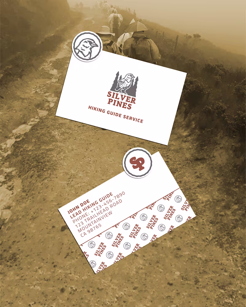 Cover image for Silver Pines Branding :: Behance