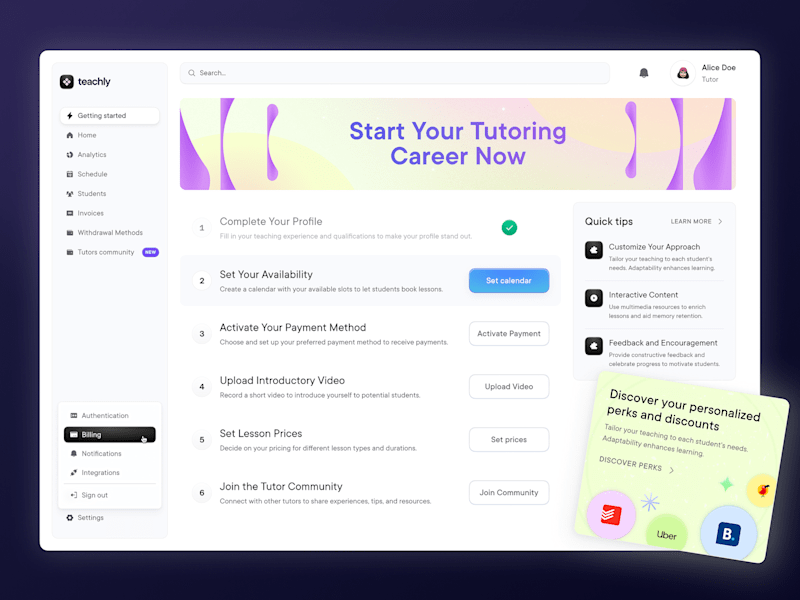 Cover image for Web application design