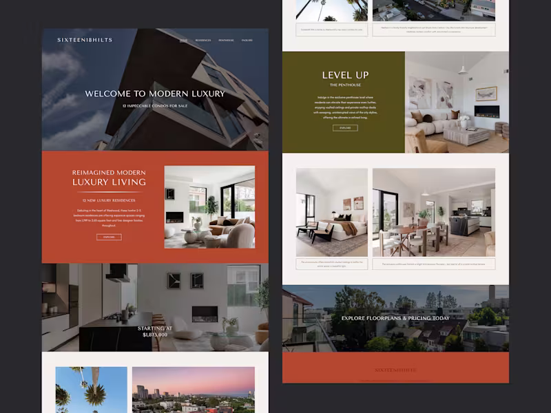 Cover image for Squarespace Modern-Luxury Real-Estate Website