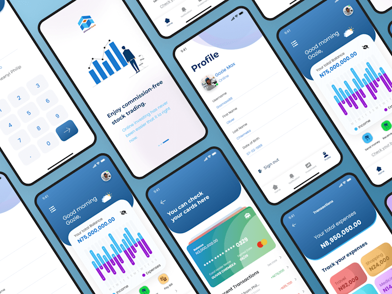 Cover image for Fintech mobile app