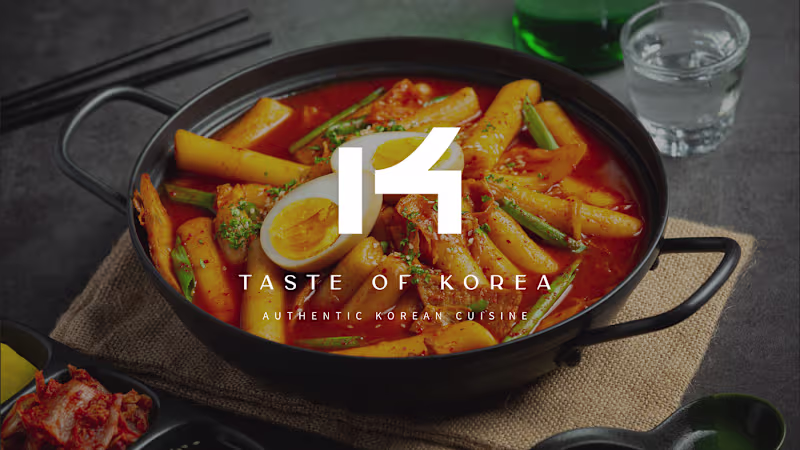 Cover image for Korean Restaurant Visual Identity and Branding