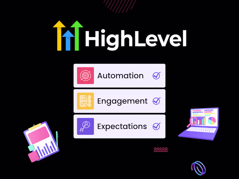 Cover image for Go High Level  Automations & High-Converting Landing Pages