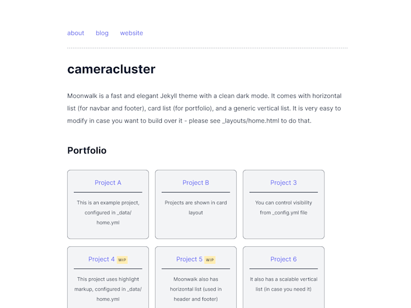 Cover image for Homepage for github profile