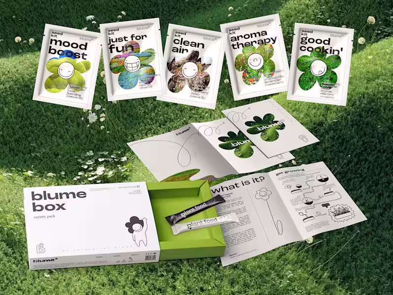 Cover image for Blume* Brand Identity and Packaging 