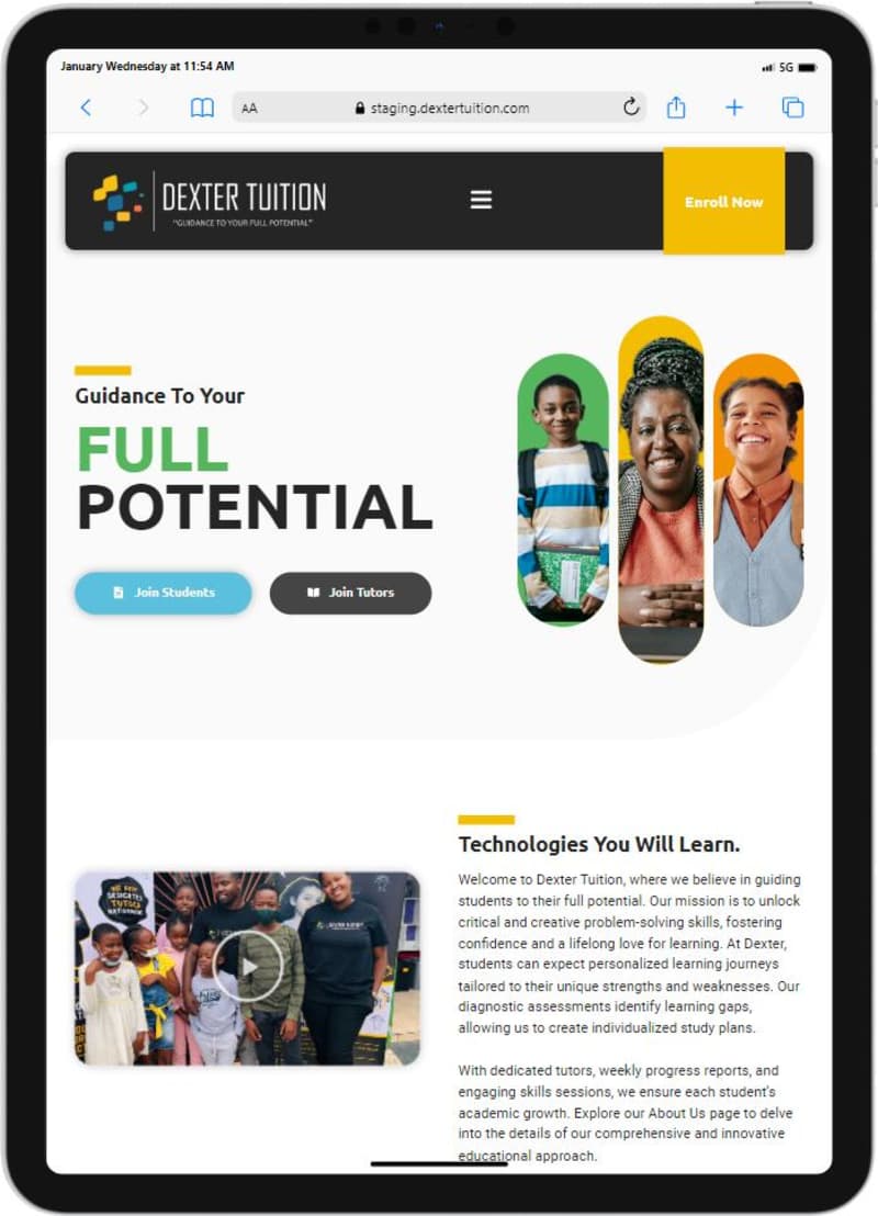 Cover image for Dexter Tuition