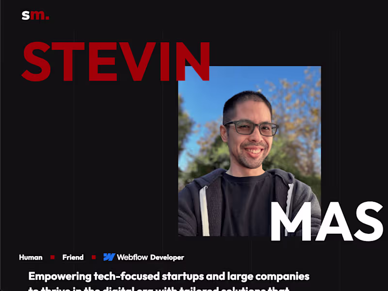 Cover image for Webflow Development