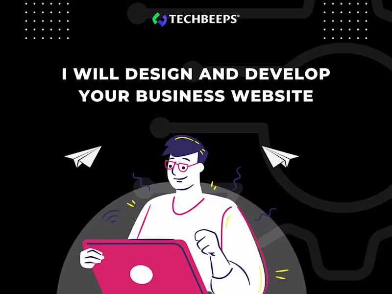 Cover image for I will design and develop your business website