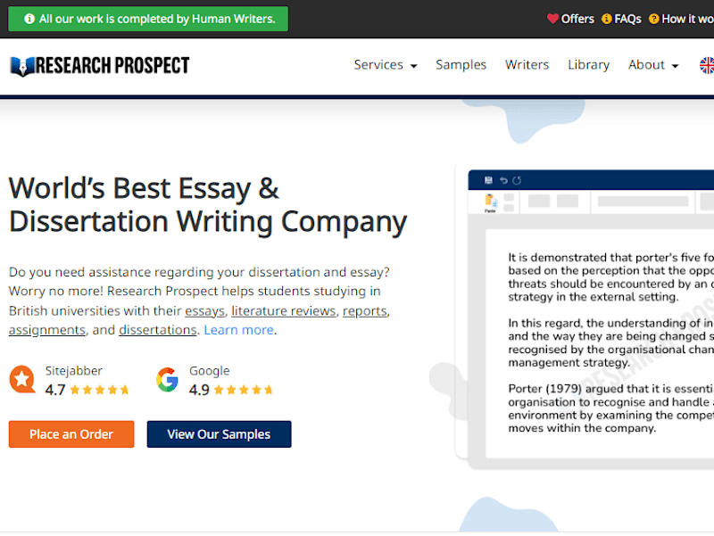 Cover image for Research Prospect