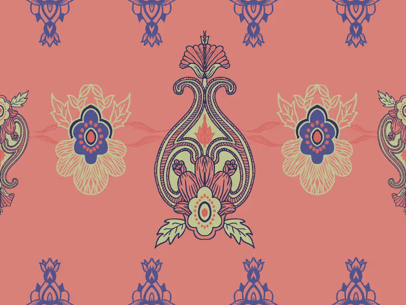 Cover image for Textile Design Portfolio by Inbesat Tanveer.pdf - Google Drive