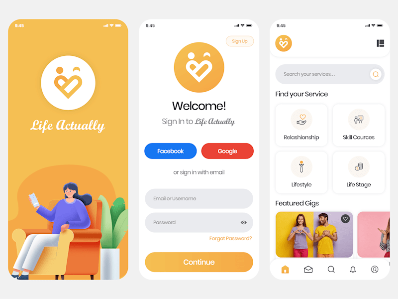 Cover image for Life Actually - Lifestyle App