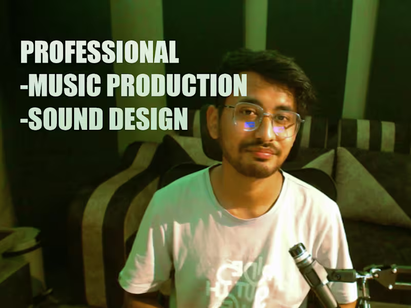 Cover image for Music Composer | Music Producer | Sound Designer