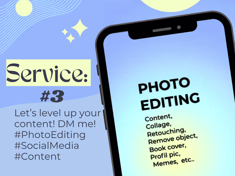 Cover image for Photo Editing 