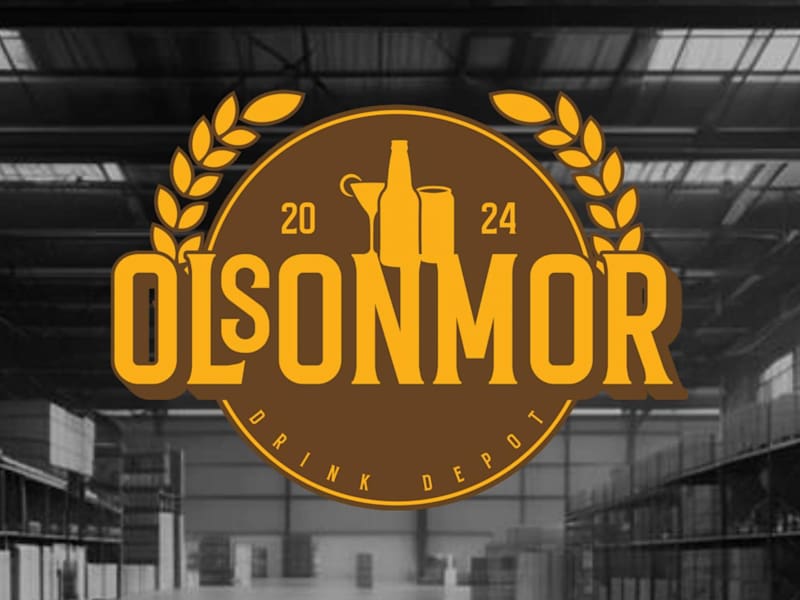 Cover image for Olsonmor Drink Depot Logo Design