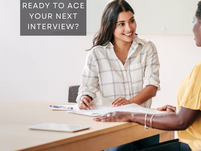Cover image for Ready to rock your next interview? Let me tell you how!