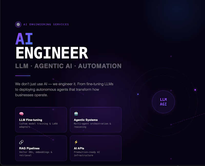 Cover image for AI Engineer 