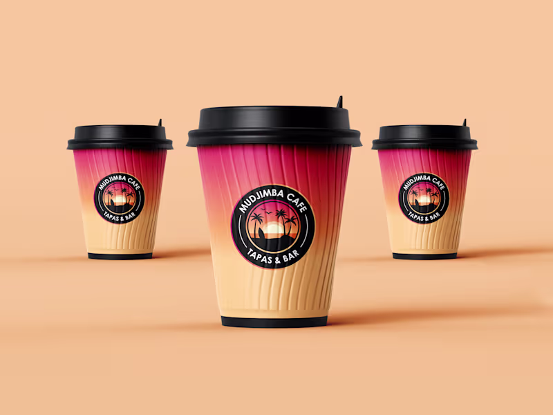 Cover image for Mudjimba Cafe - Logo Design